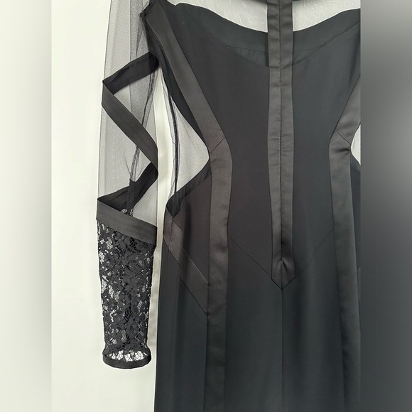 Philipp Plein short black lace dress - size M - Picture 7 of 9